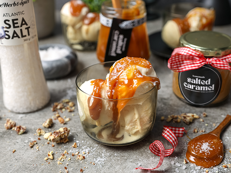Homemade Salted Caramel Sauce